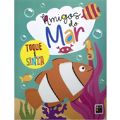 Livro infantil Toque e Sinta AMIGOS DO MAR 